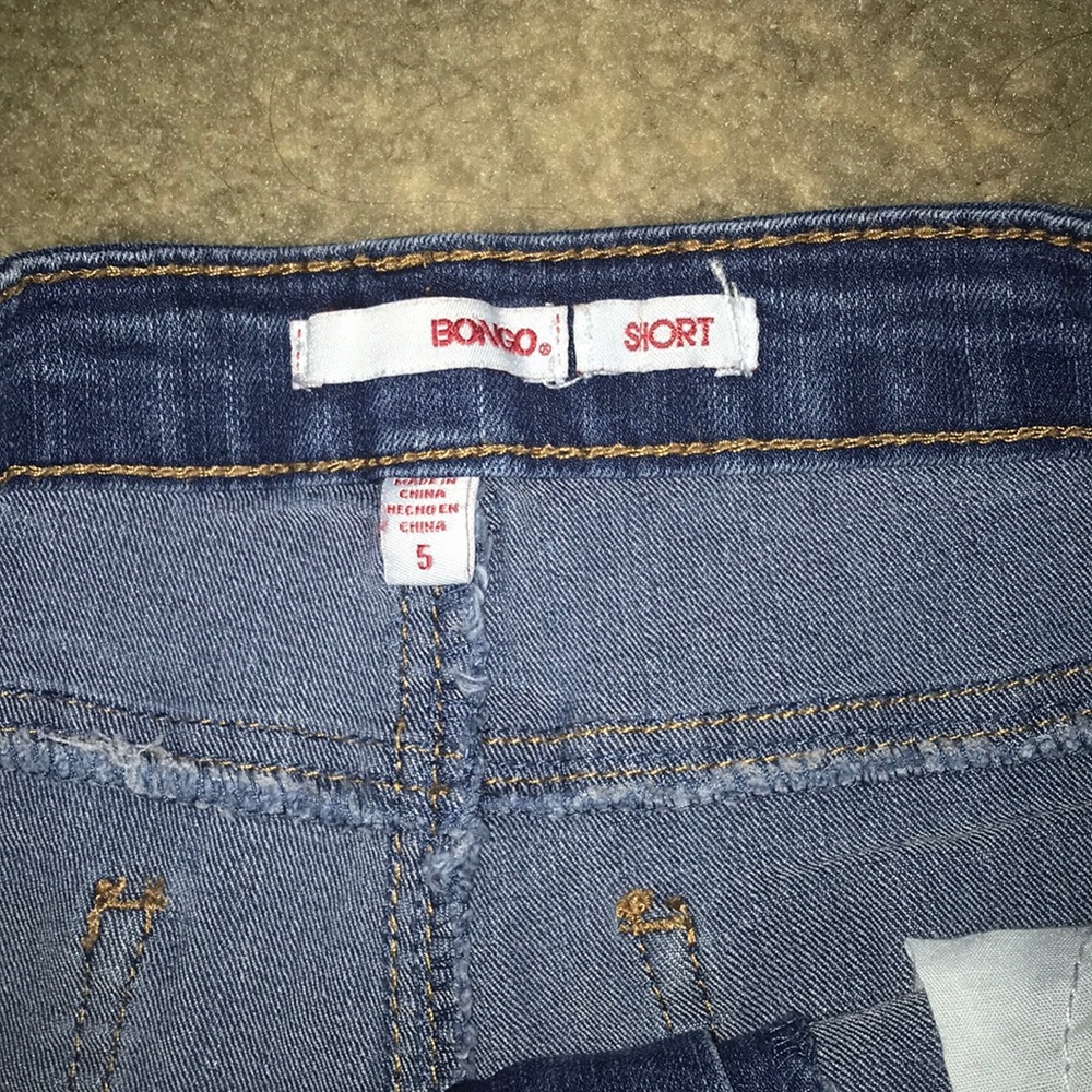 Cuffed Jean Shorts - Picture 3 of 3